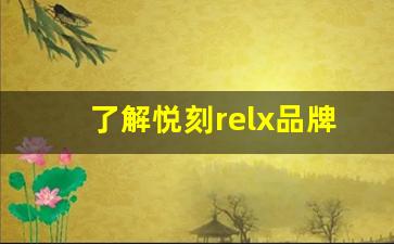 了解悦刻relx品牌加盟政策，助力你成功创业