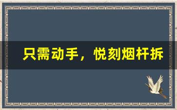 只需动手，悦刻烟杆拆解不求人
