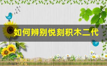 如何辨别悦刻积木二代与一代的区别